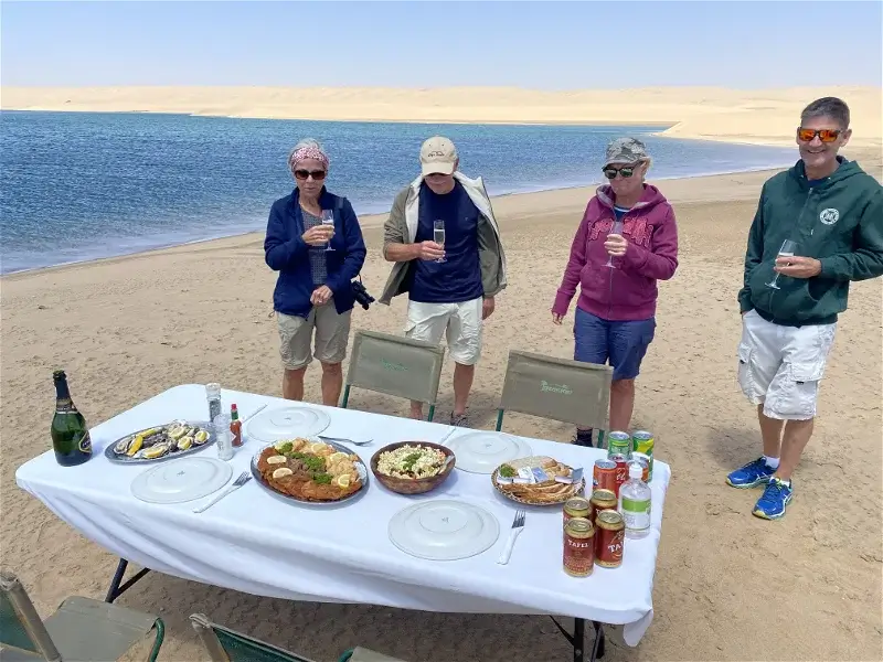 Mittags Picknick auf Sandwich Harbour und Schiffswrack Tour -Beispiel 2