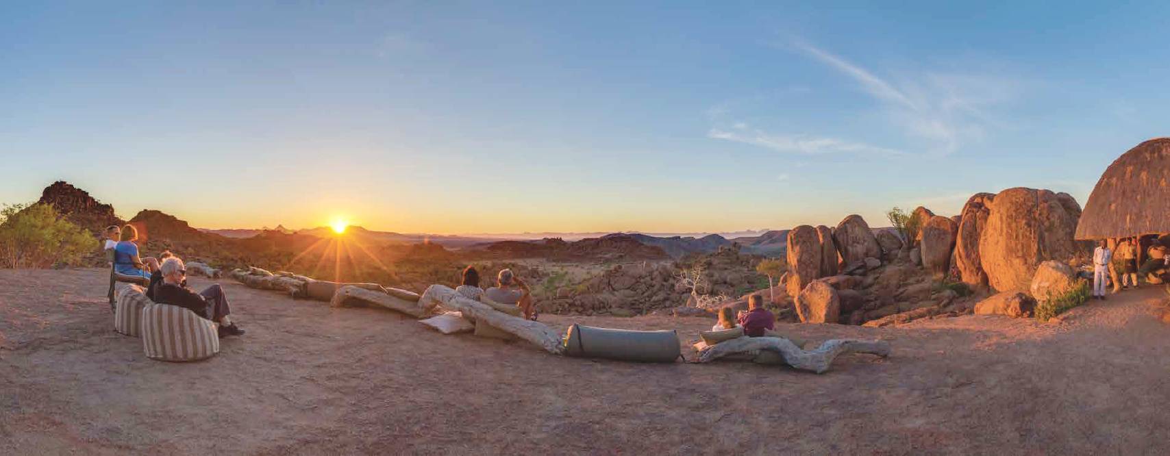 Luxuriöse Lodge in Namibia